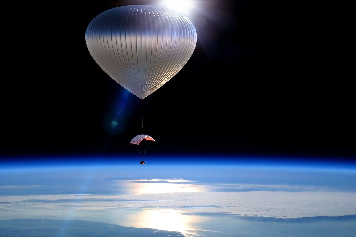 Tourisme spatial : Ballon helium World View Enterprises